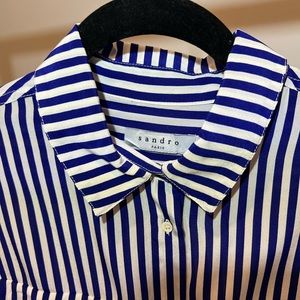 Sandro Silk Blouse Size 2